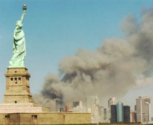This is a public domain picture of 911 by NPS.