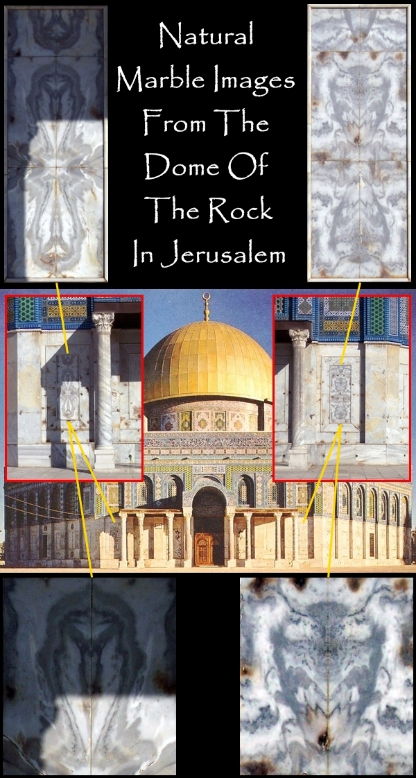 Images on Dome of Rock